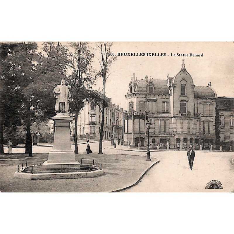 ABAO Bruxelles Ixelles - La statue Renard.