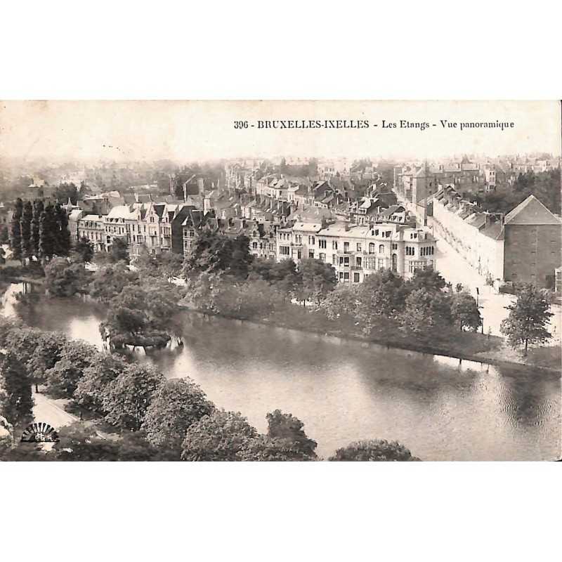 ABAO Bruxelles Ixelles - Les Etangs. Vue panoramique.