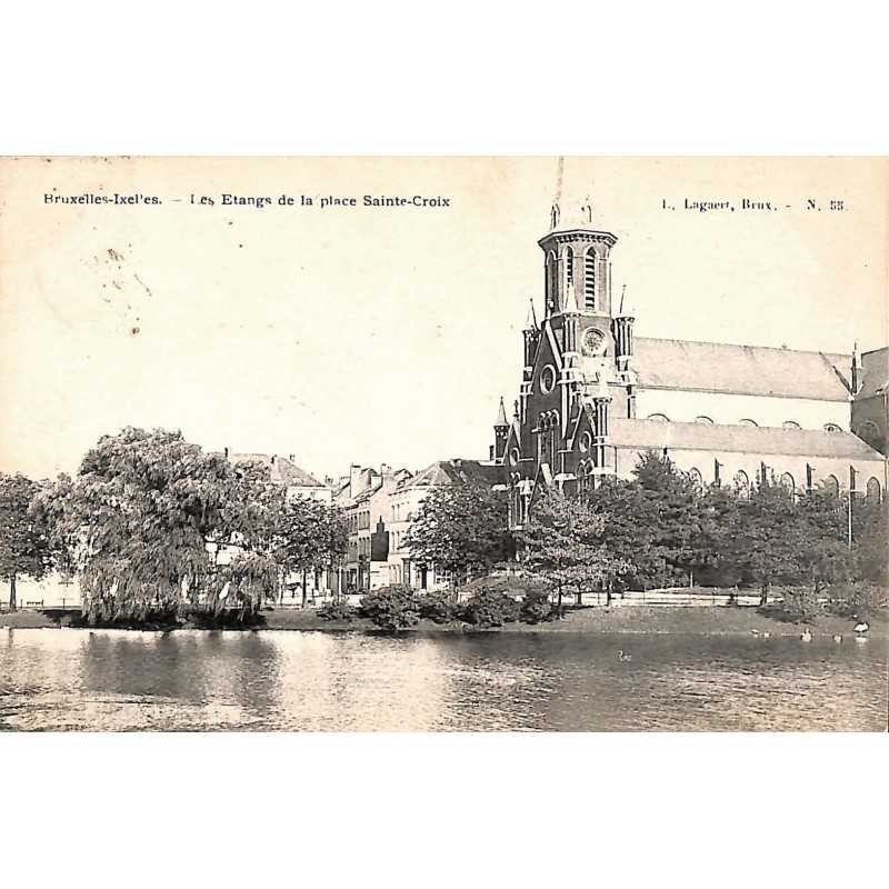 ABAO Bruxelles Ixelles - Les Etangs de la place Sainte-Croix.
