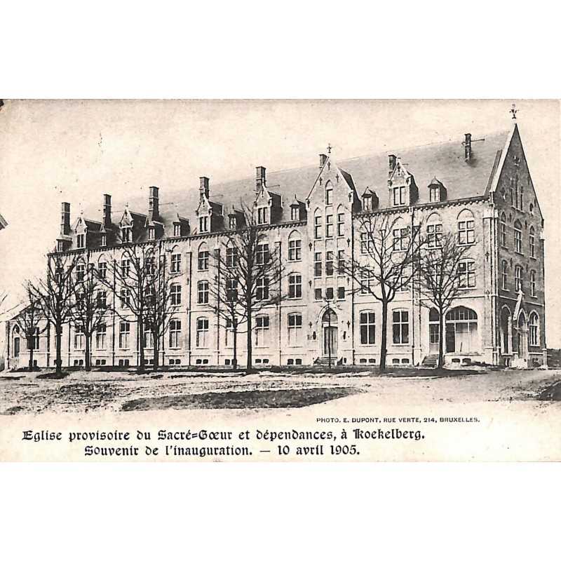 ABAO Bruxelles Koekelberg - Eglise provisoire du Sacré-Coeur et dépendances.