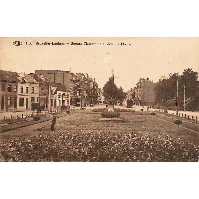 ABAO Bruxelles Bruxelles - Laeken. Square Clémentine et Avenue Houba.