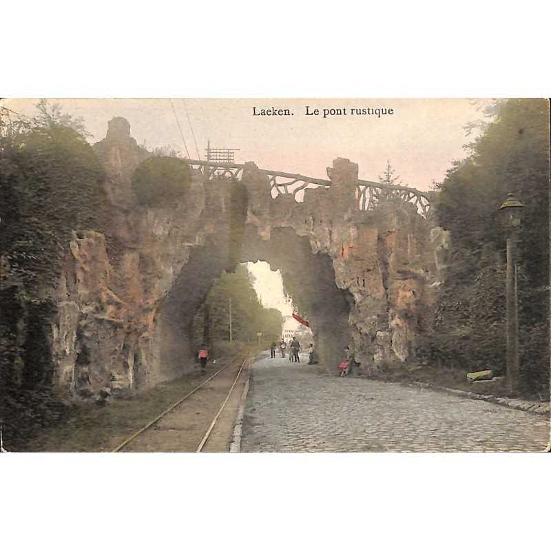 ABAO Bruxelles Bruxelles - Laeken. Le pont rustique.