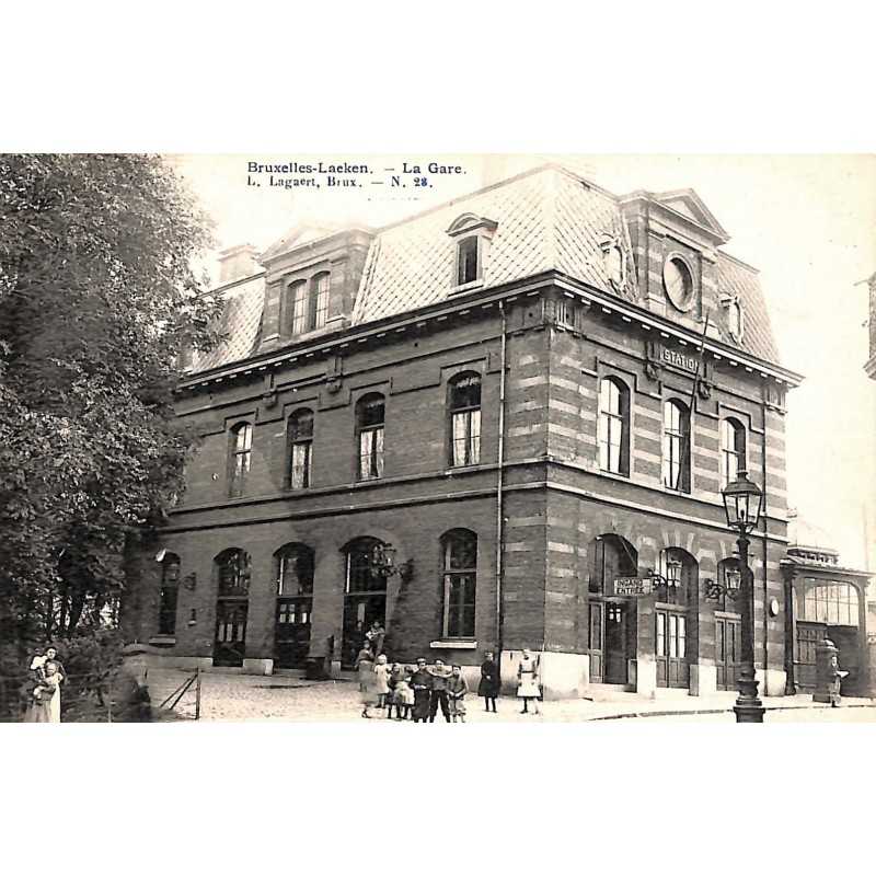 ABAO Bruxelles Bruxelles - Laeken. La Gare.