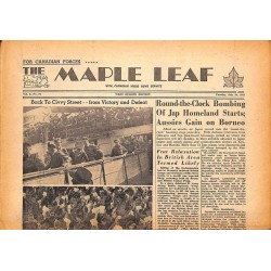 ABAO Journaux et périodiques The Maple Leaf. 1945/07/10. Vol.3 N°91.