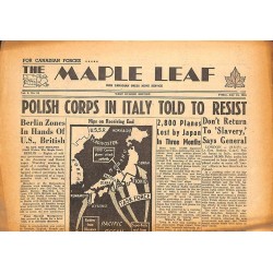 ABAO Journaux et périodiques The Maple Leaf. 1945/07/13. Vol.3 N°94.