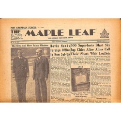 ABAO Journaux et périodiques The Maple Leaf. 1945/07/30. Vol.3 N°108.