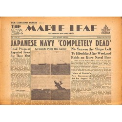 ABAO Journaux et périodiques The Maple Leaf. 1945/07/31. Vol.3 N°109.