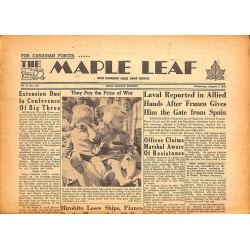 ABAO Journaux et périodiques The Maple Leaf. 1945/08/01. Vol.3 N°110.
