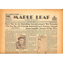 ABAO Journaux et périodiques The Maple Leaf. 1945/08/04. Vol.3 N°113.