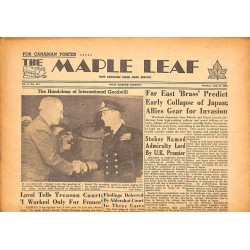ABAO Journaux et périodiques The Maple Leaf. 1945/08/06. Vol.3 N°114.