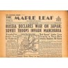 ABAO Journaux et périodiques The Maple Leaf. 1945/08/10. Vol.3 N°118.