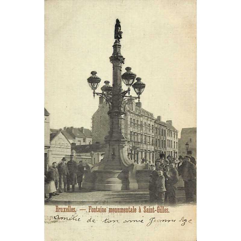 ABAO Bruxelles Saint-Gilles - Fontaine monumentale à Saint-Gilles.