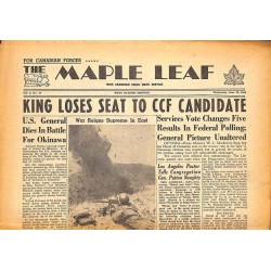 ABAO Journaux et périodiques The Maple Leaf. 1945/06/20. Vol.3 N°74.
