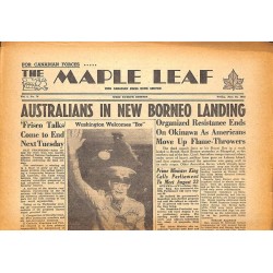 ABAO Journaux et périodiques The Maple Leaf. 1945/06/22. Vol.3 N°76.
