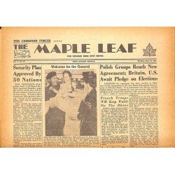 ABAO Journaux et périodiques The Maple Leaf. 1945/06/25. Vol.3 N°78.