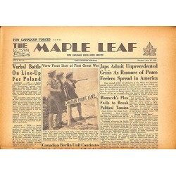 ABAO Journaux et périodiques The Maple Leaf. 1945/06/26. Vol.3 N°79.