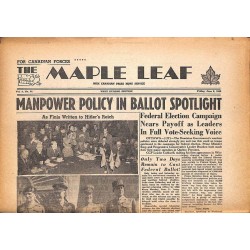 ABAO Journaux et périodiques The Maple Leaf. 1945/06/08. Vol.3 N°64.