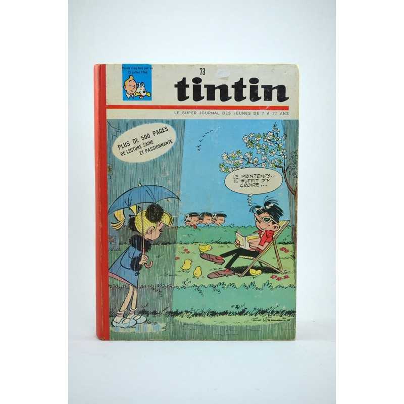 ABAO Bandes dessinées Tintin recueil 073 (B)