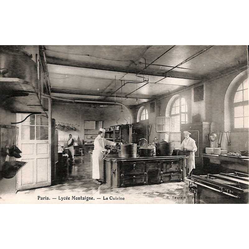 ABAO 75 - Paris [75] Paris - Lycée Montaigne. La Cuisine.