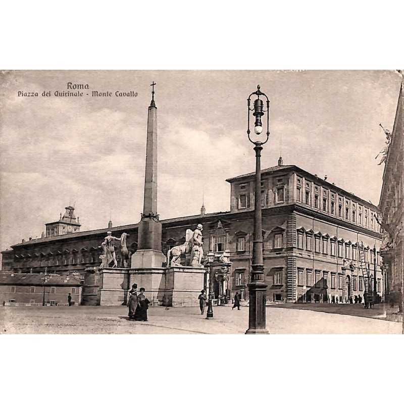 ABAO Italie Roma - Piazza del Quirinale. Monte Cavallo.