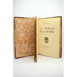 ABAO 1900- PONSOT Georges. LE ROMAN DE LA RIVIERE. Illustrations de Georges DELAW.