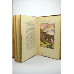 ABAO 1900- PONSOT Georges. LE ROMAN DE LA RIVIERE. Illustrations de Georges DELAW.