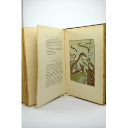 ABAO 1900- PONSOT Georges. LE ROMAN DE LA RIVIERE. Illustrations de Georges DELAW.
