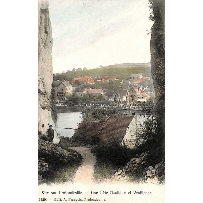 ABAO Namur Profondville - Vue sur Profondville. Une Fête Nautique et Vénitienne.