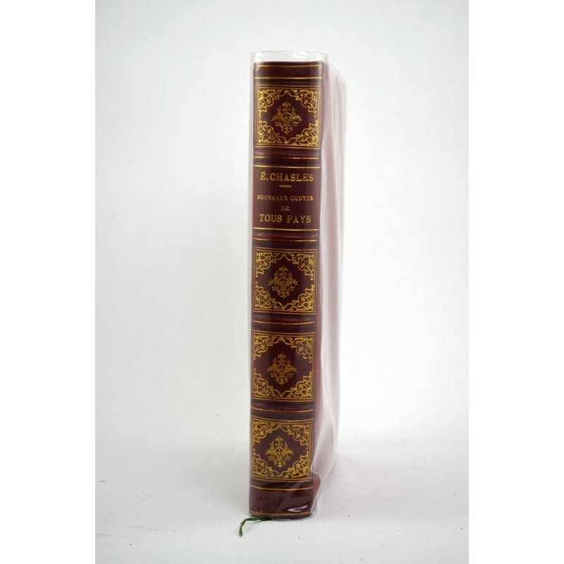 ABAO 1800-1899 CHASLES, Emile. NOUVEAUX CONTES DE TOUS PAYS.