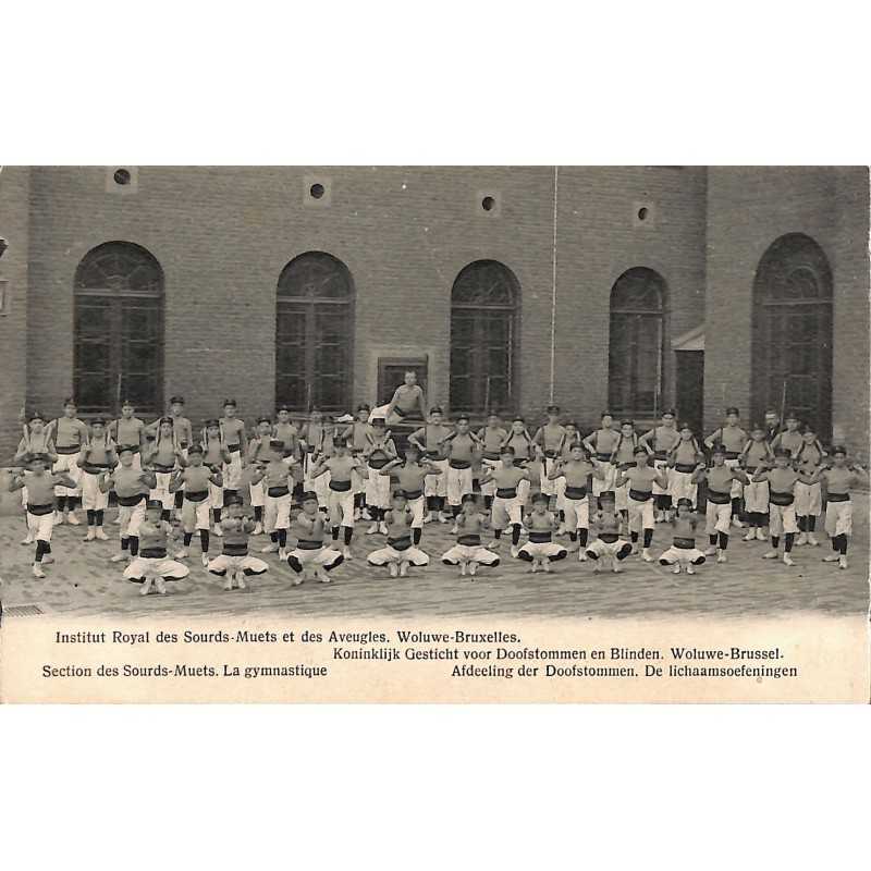 ABAO Bruxelles Woluwé-Saint-Lambert - Institut Royal des Sourds-Muets et des Aveugles. La gymnastique.
