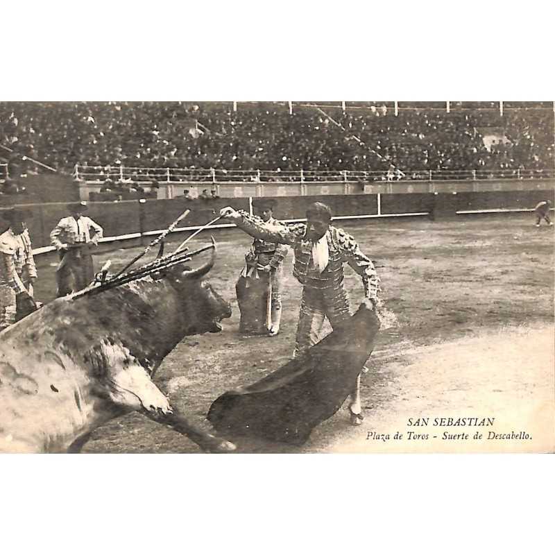 ABAO Espagne San Sebastian - Plaza de Toros. Suerte de Descabello.