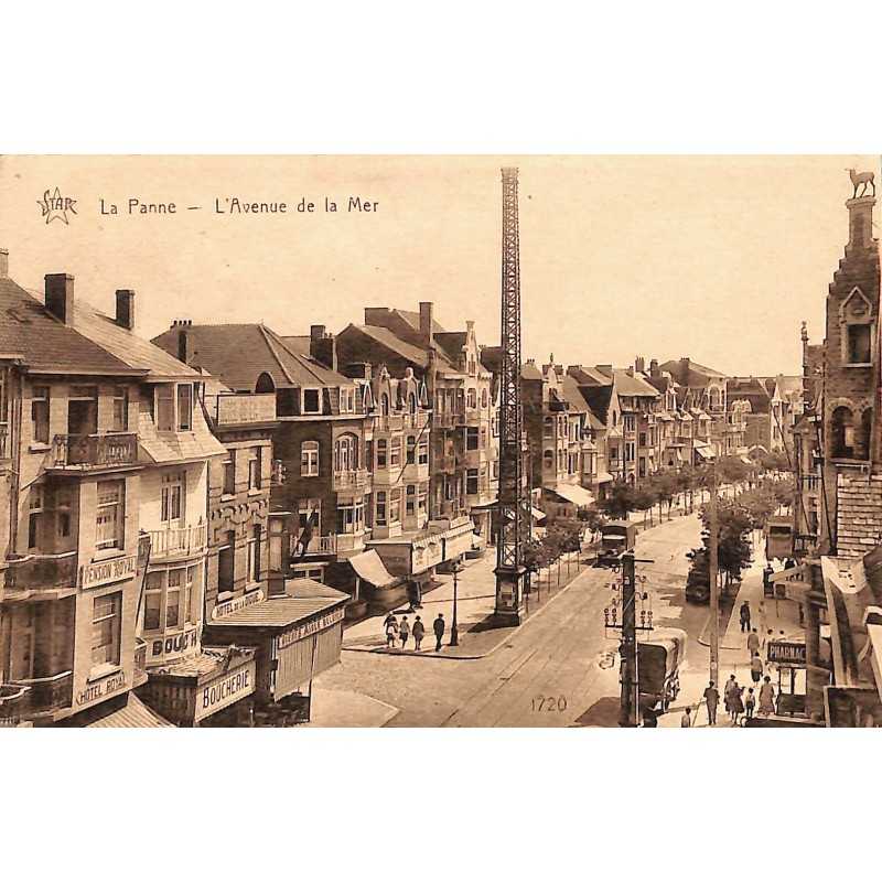 ABAO Flandre occidentale La Panne - L'Avenue de la Mer.