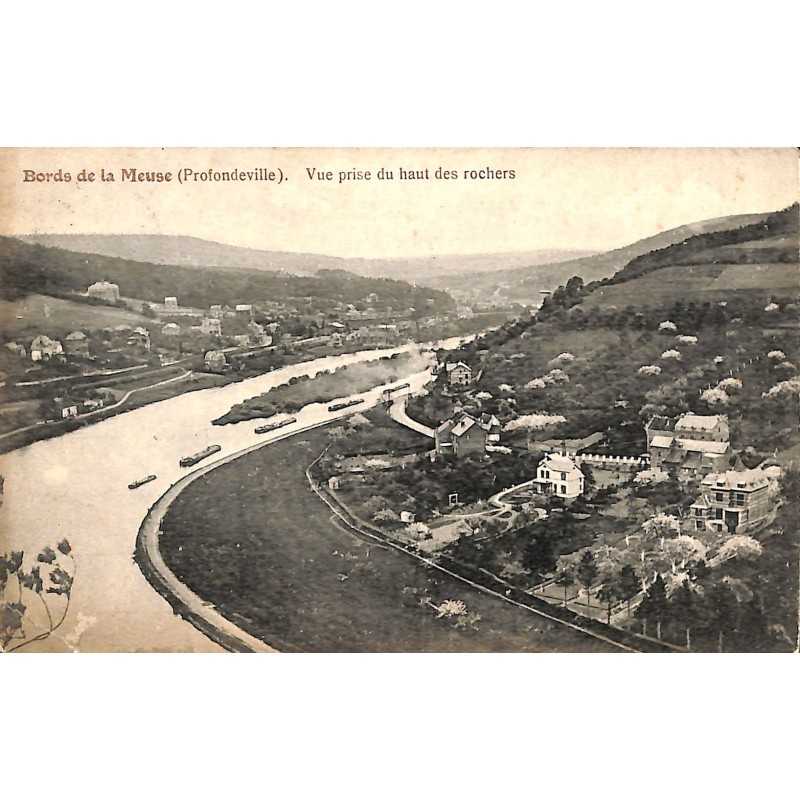 ABAO Namur Profondeville - Vue prise du haut des rochers.