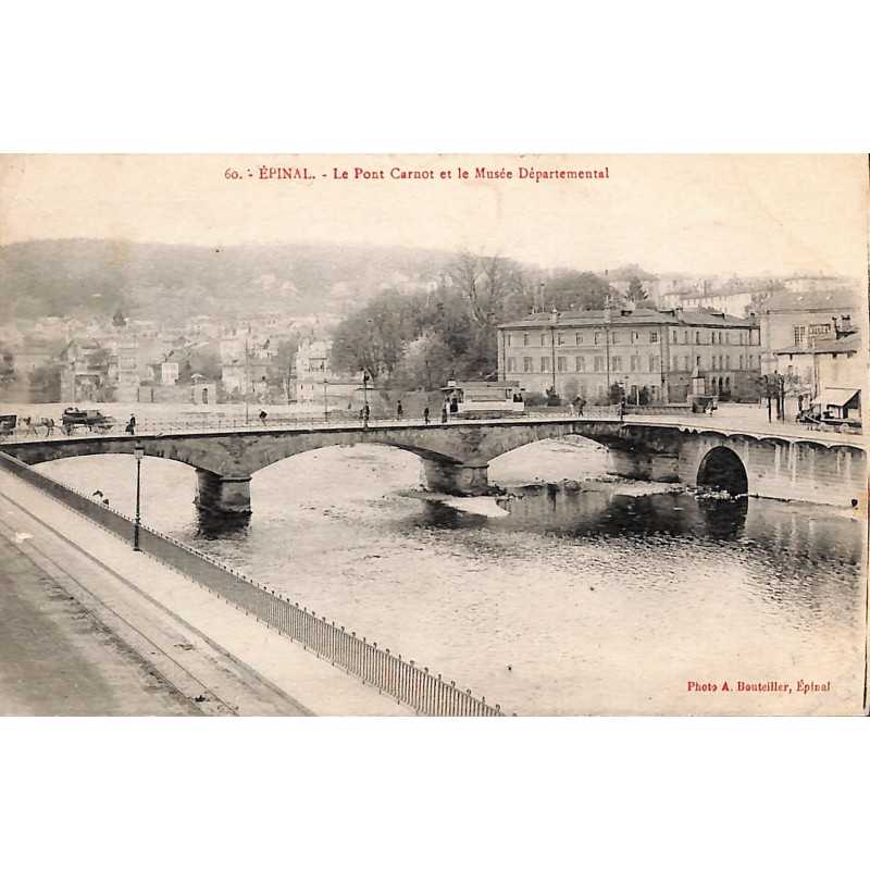 ABAO 88 - Vosges [88] Epinal - Le Pont Carnot et le Musée Départemental.