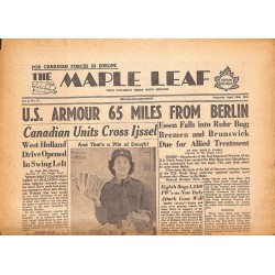 ABAO Journaux et périodiques The Maple Leaf. 1945/04/12. Vol.3 N°15.