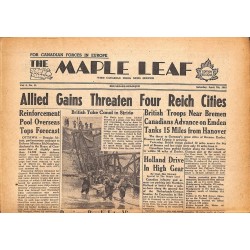 ABAO Journaux et périodiques The Maple Leaf. 1945/04/07. Vol.3 N°11.