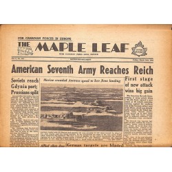 ABAO Journaux et périodiques The Maple Leaf. 1945/03/16. Vol.2 N°154.