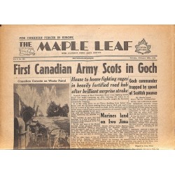 ABAO Journaux et périodiques The Maple Leaf. 1945/02/20. Vol.2 N°133.