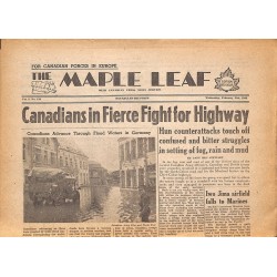 ABAO Journaux et périodiques The Maple Leaf. 1945/02/21. Vol.2 N°134.
