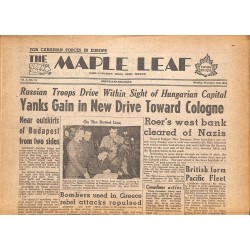 ABAO Journaux et périodiques The Maple Leaf. 1944/12/11. Vol.2 N°74.
