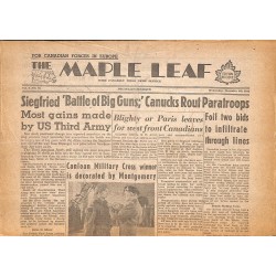 ABAO Journaux et périodiques The Maple Leaf. 1944/12/06. Vol.2 N°70.