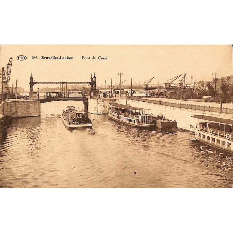 ABAO Bruxelles Bruxelles - Laeken. Pont du Canal.
