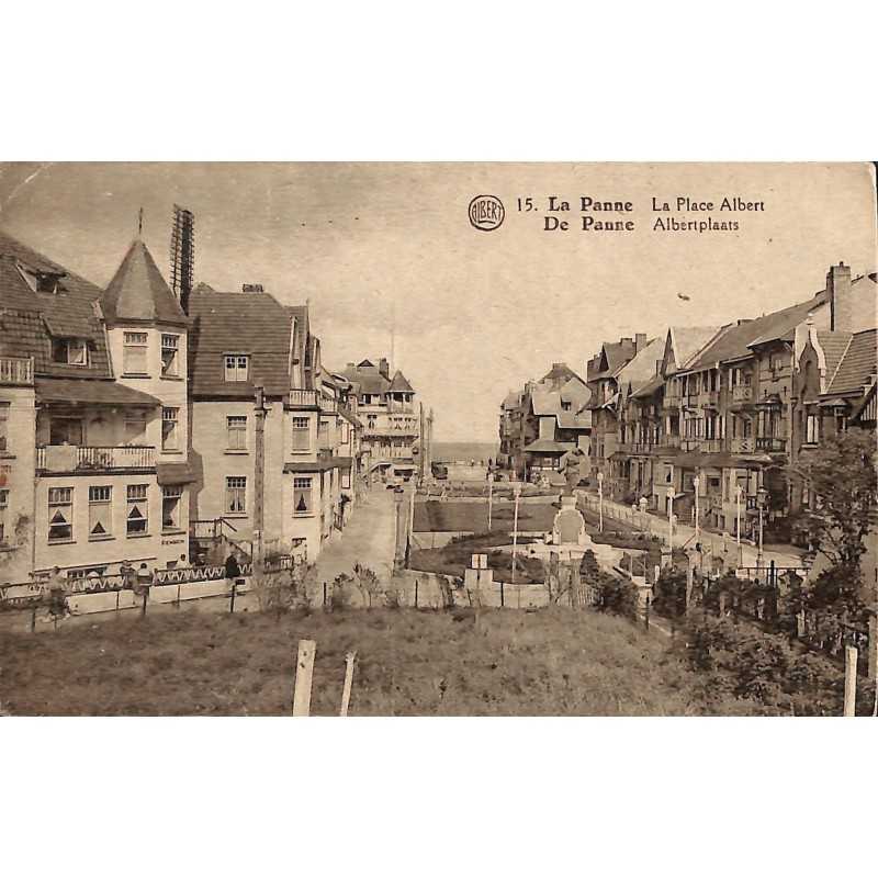 ABAO Flandre occidentale La Panne - La Place Albert.