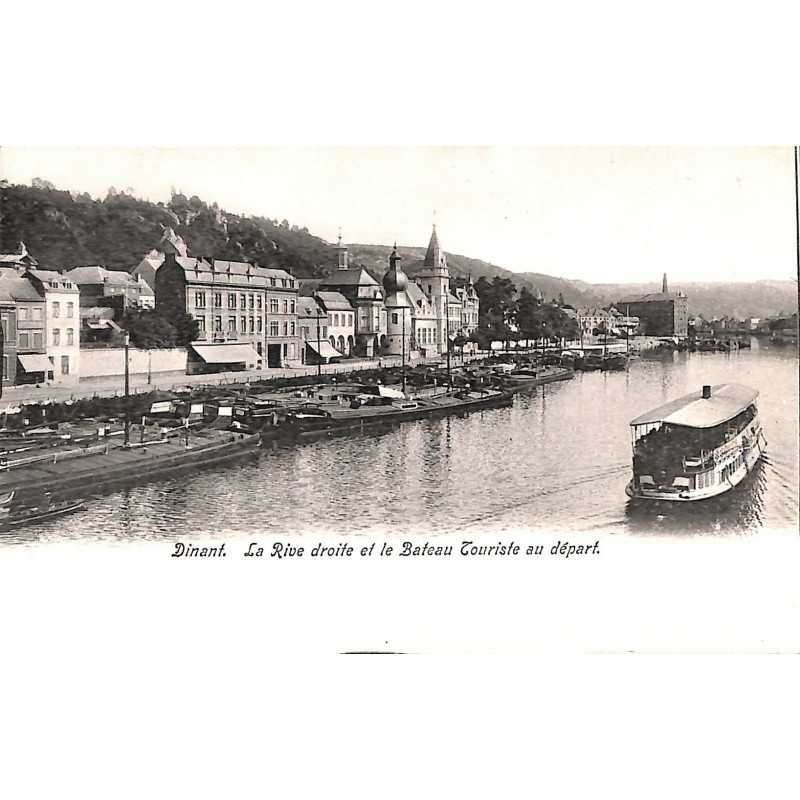 ABAO Namur Dinant - La Rive droite et le Bateau Touriste au départ.