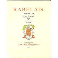 ABAO Livres illustrés Rabelais (François) - Gargantua et Pantagruel. 2 tomes.