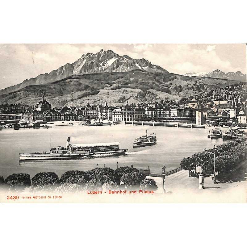 ABAO Suisse Luzern - Bahnof und Pilatus.