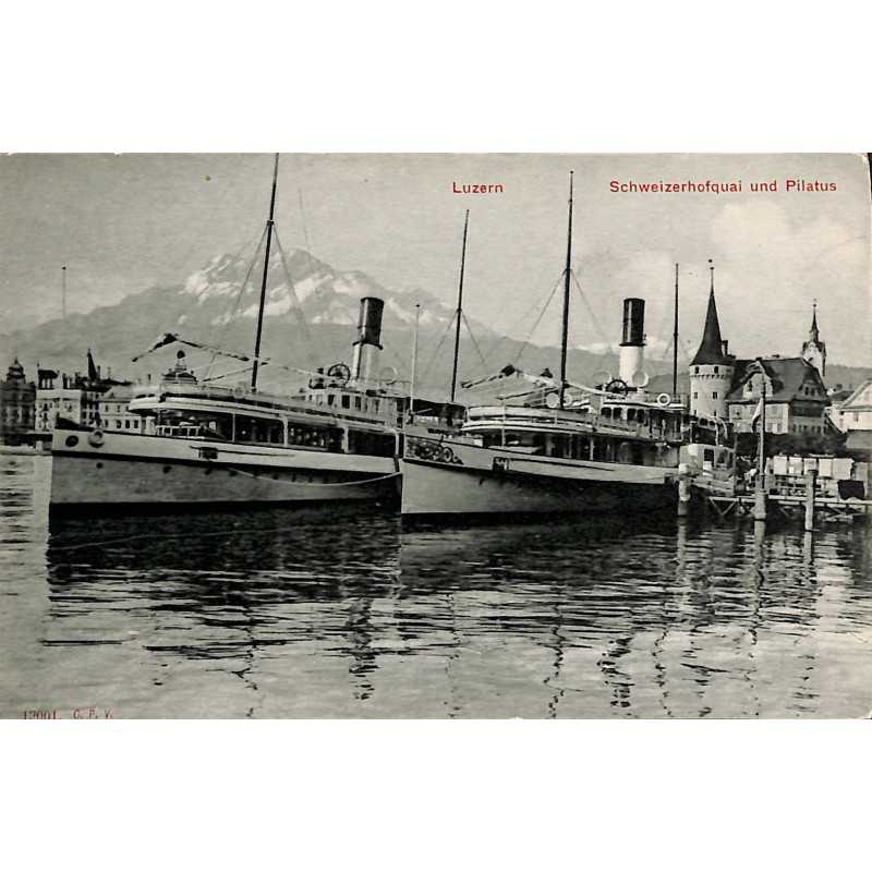 ABAO Suisse Luzern - Schweizerhofquai und Pilatus.