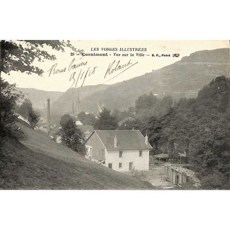 ABAO 88 - Vosges [88] Cornimont - Vue sur la Ville.