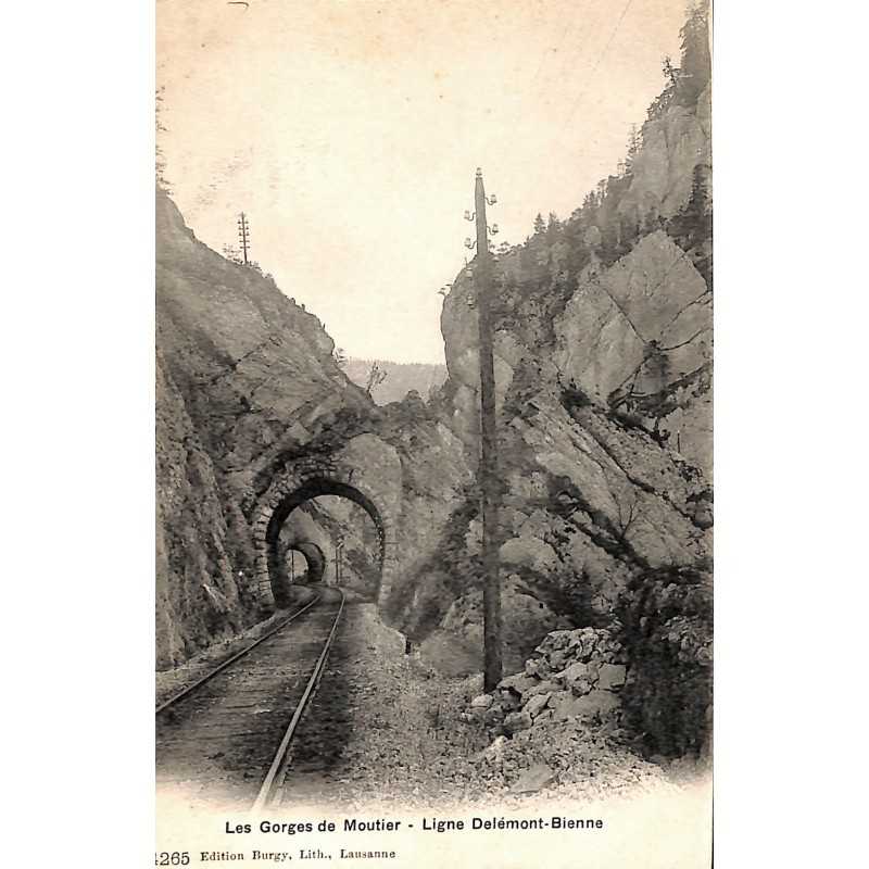 ABAO Suisse Moutier - Les Gorges de Moutier. Ligne Delémont-Bienne.
