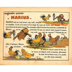 ABAO 1900- RABIER, Benjamin.- MARIUS COQ DU CLOCHER.
